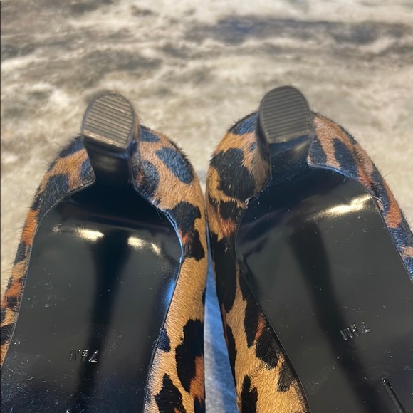 Nine West Leopard Print Heels - Picture 6 of 7